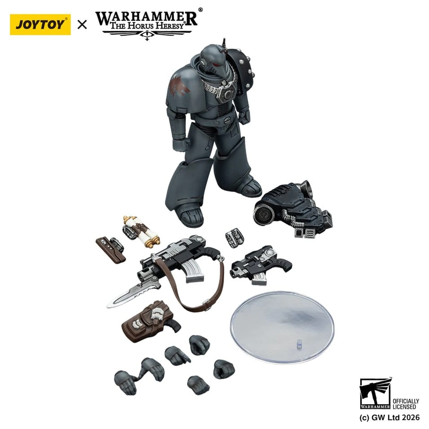 Warhammer The Horus Heresy akcijska figura Space Wolves MKVI Tactical Legionary 12 cm fotografija izdelka