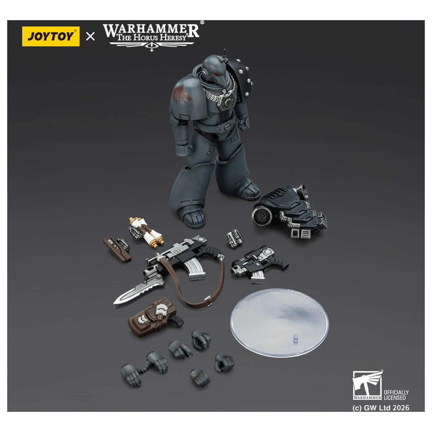 Warhammer The Horus Heresy akcijska figura Space Wolves MKVI Tactical Legionary 12 cm fotografija izdelka