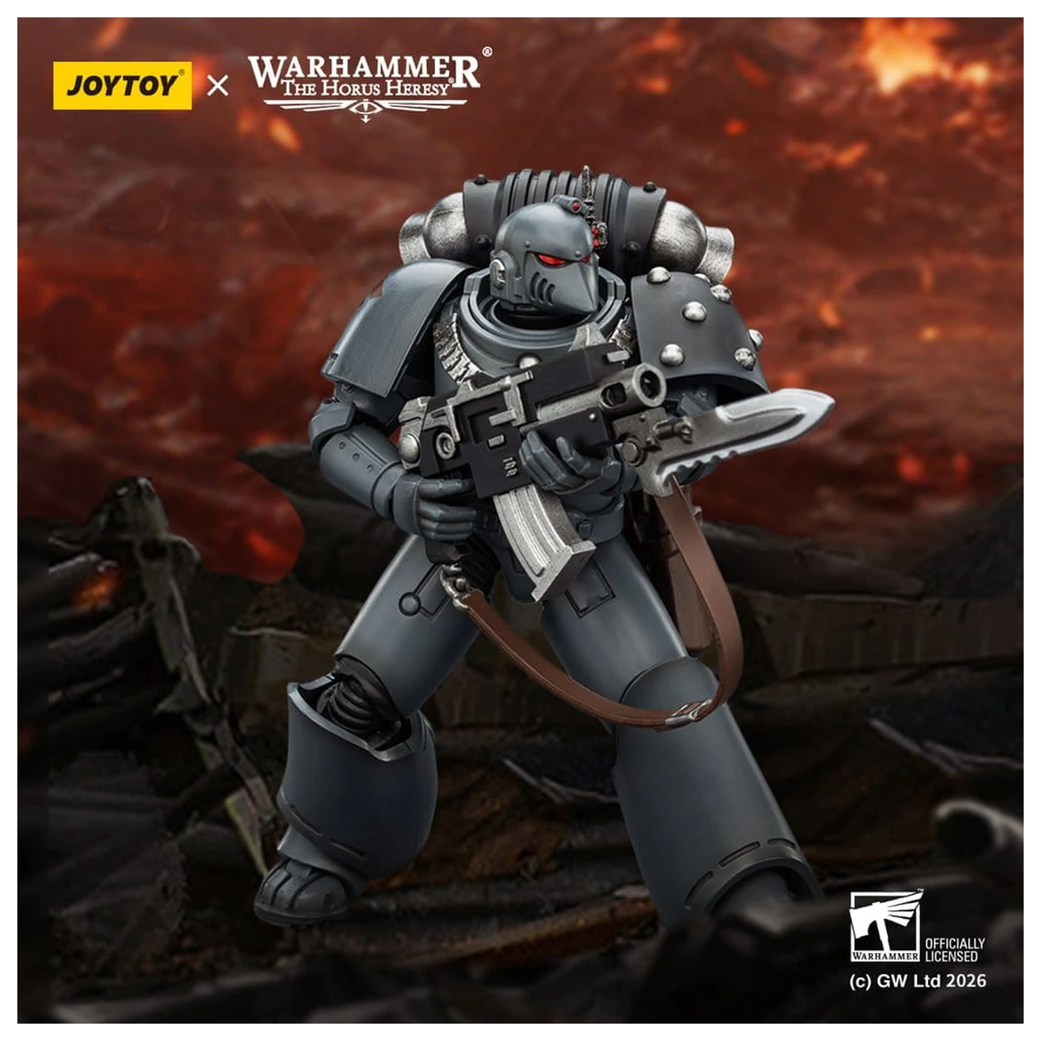 Warhammer The Horus Heresy akcijska figura Space Wolves MKVI Tactical Legionary 12 cm fotografija izdelka