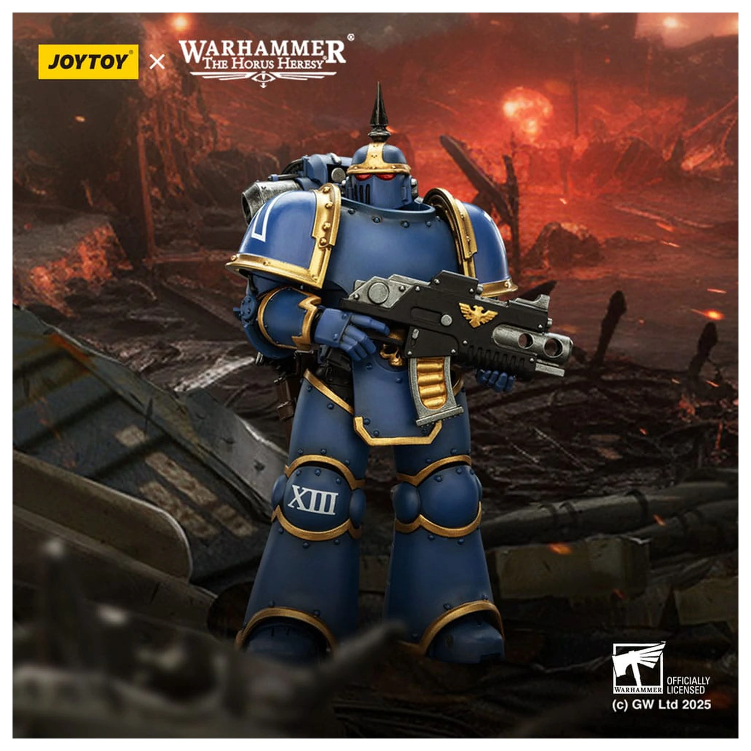 Warhammer The Horus Heresy akcijska figura Ultramarines MK lll Tactical Legionary 12 cm fotografija izdelka
