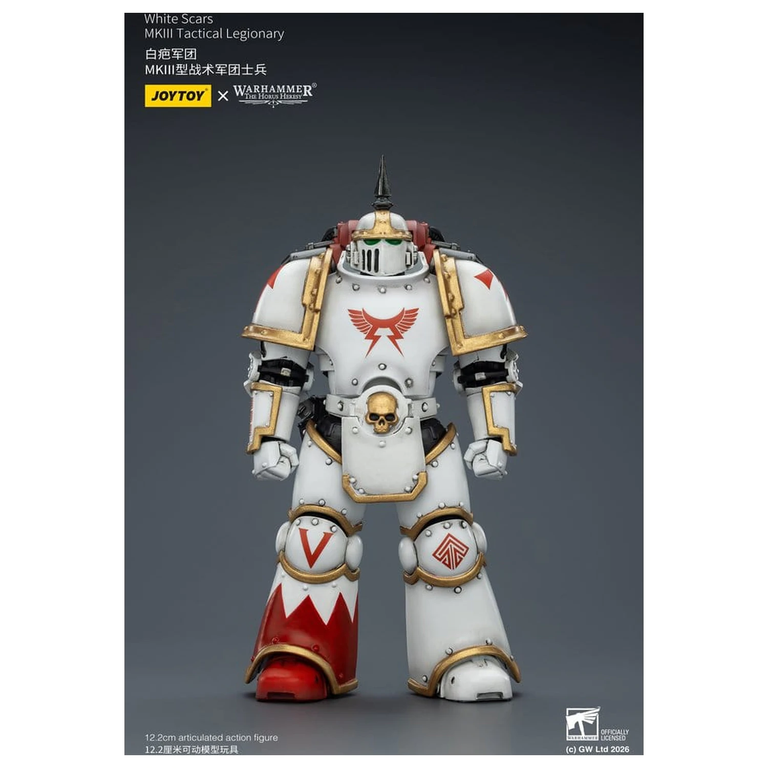 Warhammer The Horus Heresy akcijska figura White Scars MKIll Tactical Legionary 12 cm fotografija izdelka