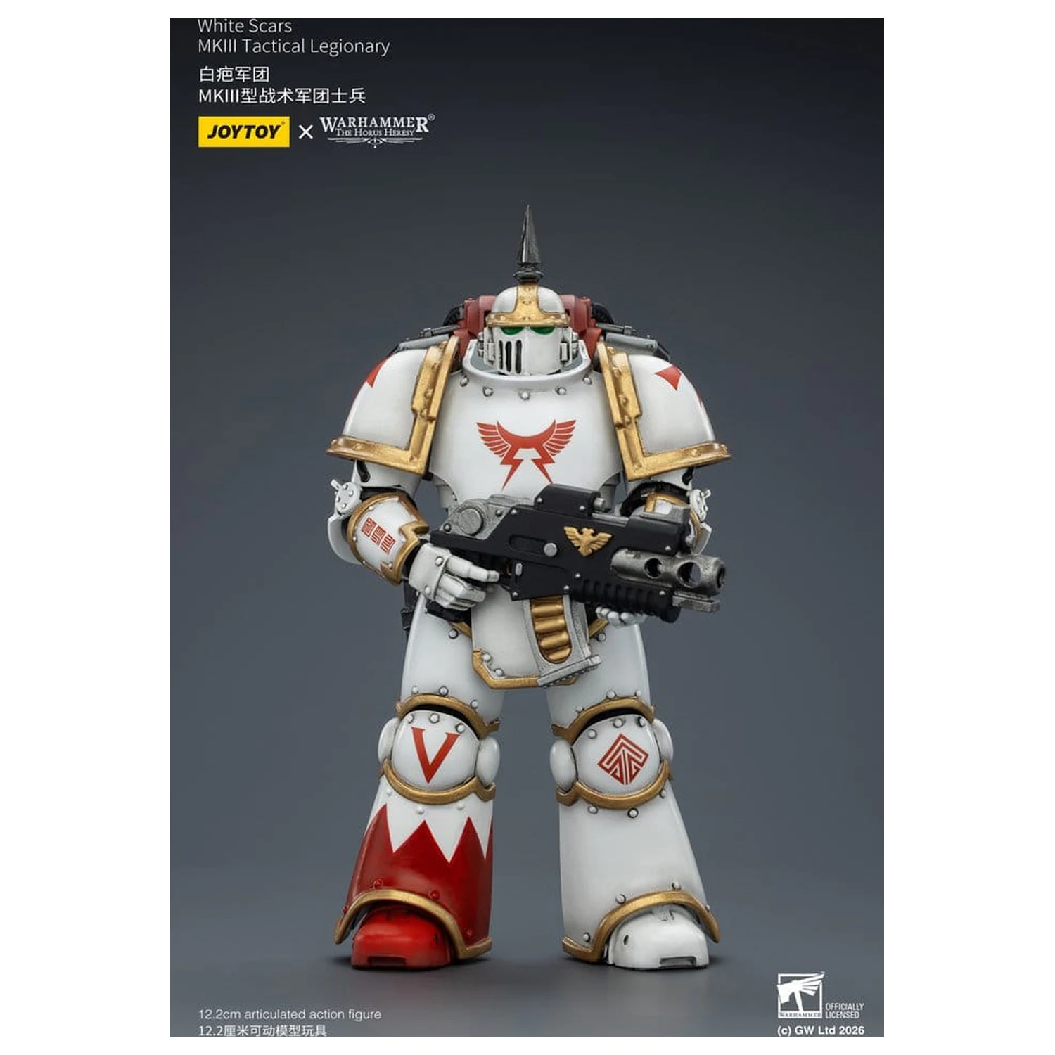 Warhammer The Horus Heresy akcijska figura White Scars MKIll Tactical Legionary 12 cm fotografija izdelka