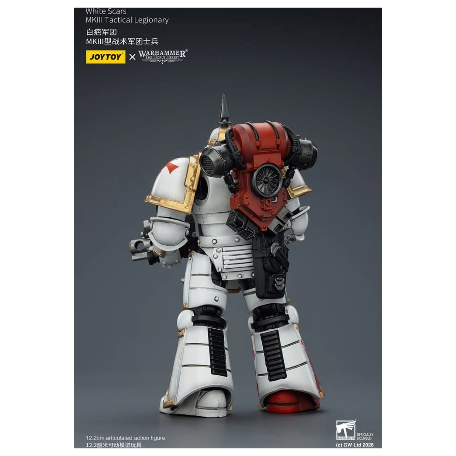 Warhammer The Horus Heresy akcijska figura White Scars MKIll Tactical Legionary 12 cm fotografija izdelka