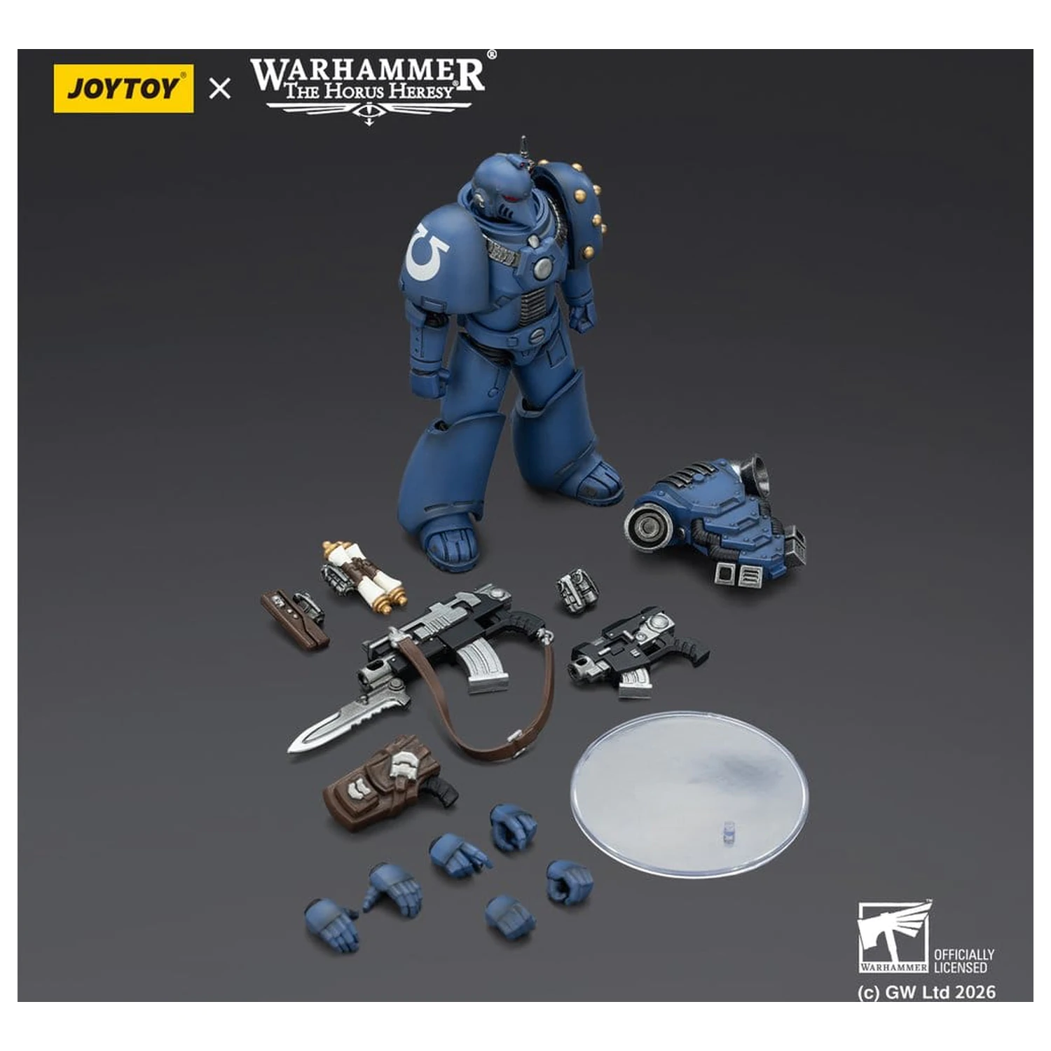 Warhammer The Horus Heresy Akcijska figura Ultramarines MKVI Tactical Legionary 12 cm fotografija izdelka