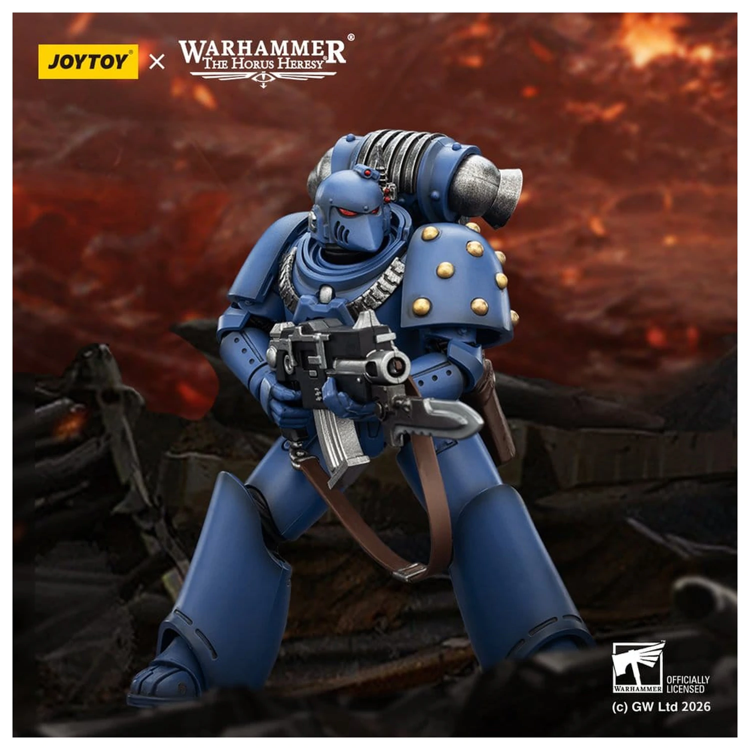Warhammer The Horus Heresy Akcijska figura Ultramarines MKVI Tactical Legionary 12 cm fotografija izdelka