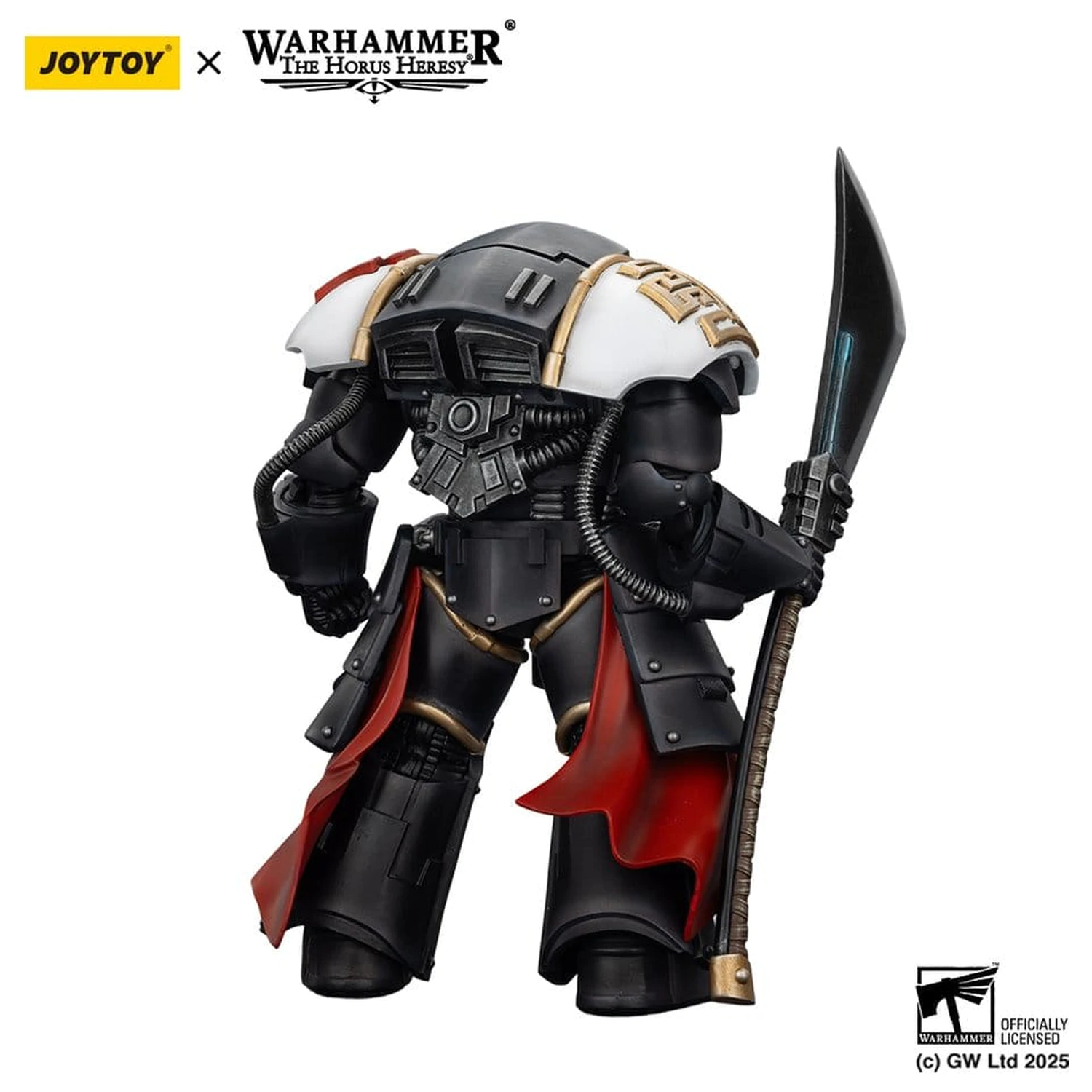 Warhammer The Horus Heresy akcijska figura White Scars Ebon Keshig Terminator 2 s Power Glaive 13 cm fotografija izdelka