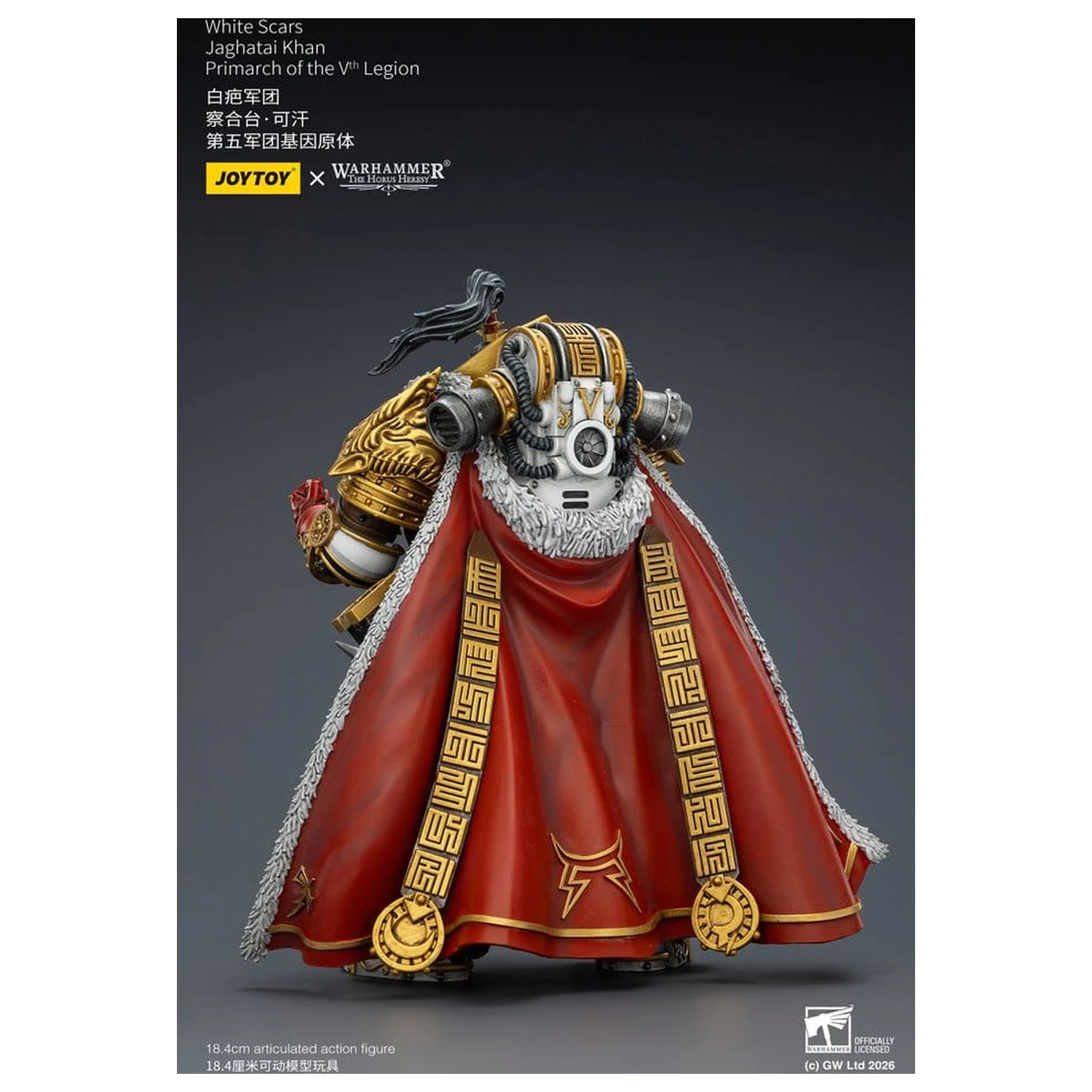 Warhammer The Horus Heresy akcijska figura White Scars Jaghatai Khan Primarch of the Vth Legion 19 cm fotografija izdelka