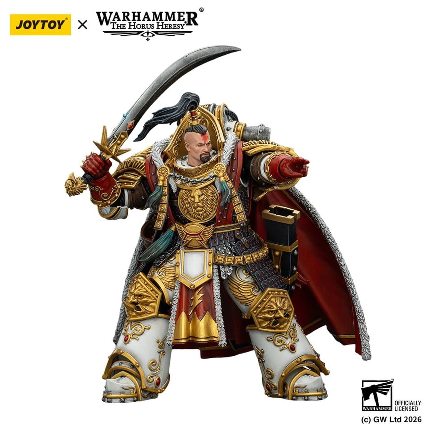 Warhammer The Horus Heresy akcijska figura White Scars Jaghatai Khan Primarch of the Vth Legion 19 cm fotografija izdelka