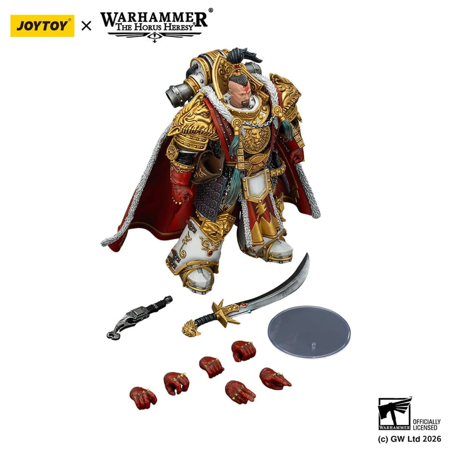 Warhammer The Horus Heresy akcijska figura White Scars Jaghatai Khan Primarch of the Vth Legion 19 cm fotografija izdelka