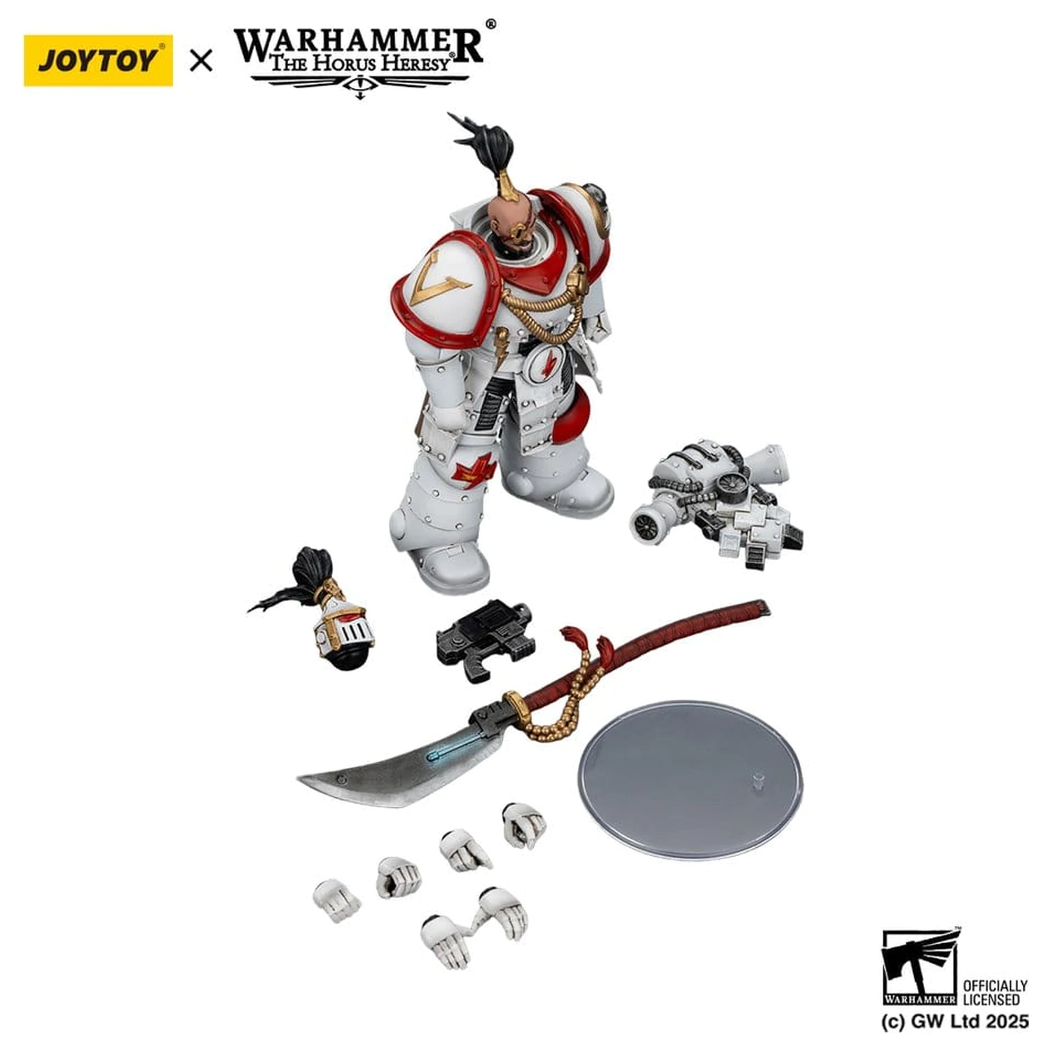 Warhammer The Horus Heresy akcijska figura White Scars Legion Praetor 12 cm fotografija izdelka
