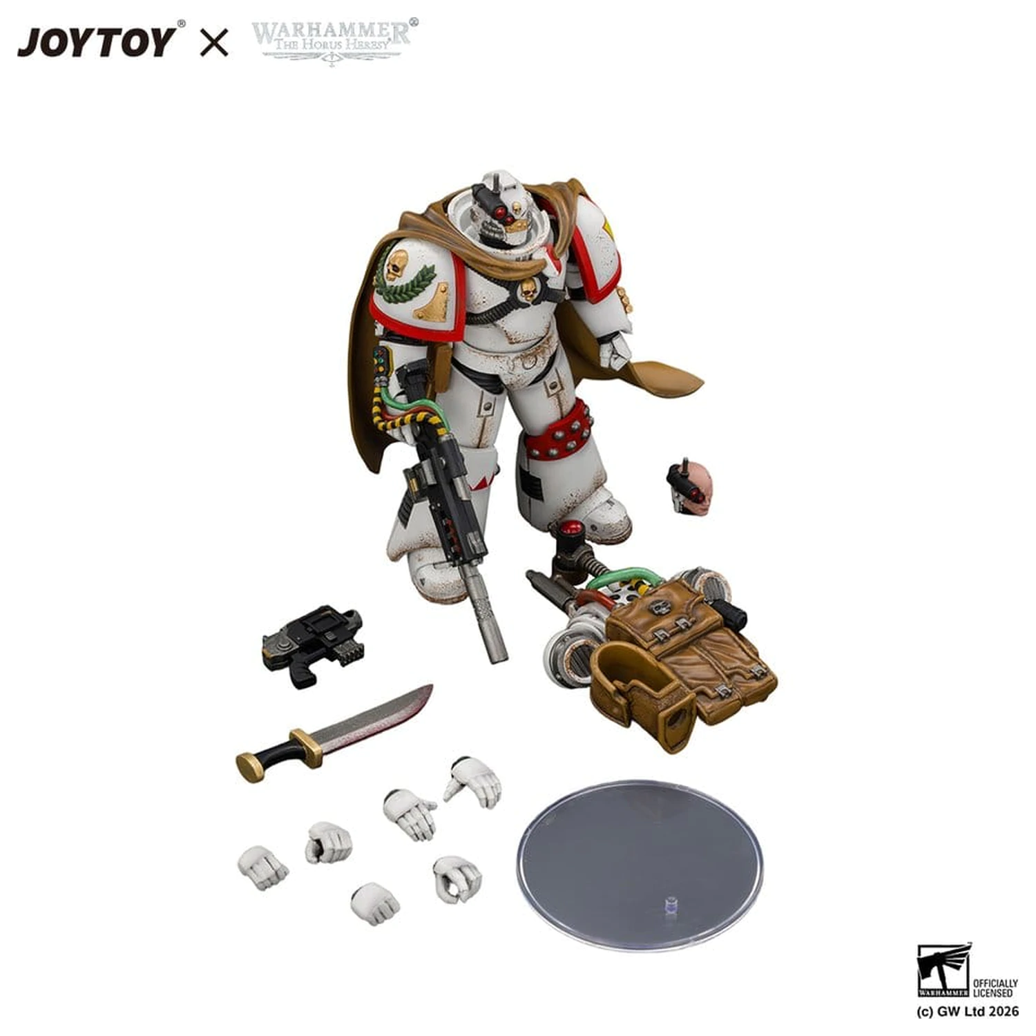 Warhammer The Horus Heresy White Scars Legion Vigilator akcijska figura 12 cm fotografija izdelka