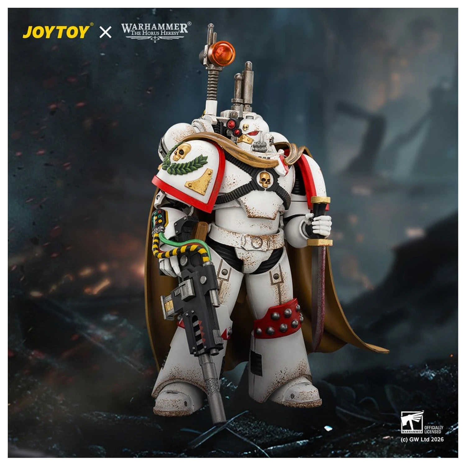 Warhammer The Horus Heresy White Scars Legion Vigilator akcijska figura 12 cm fotografija izdelka