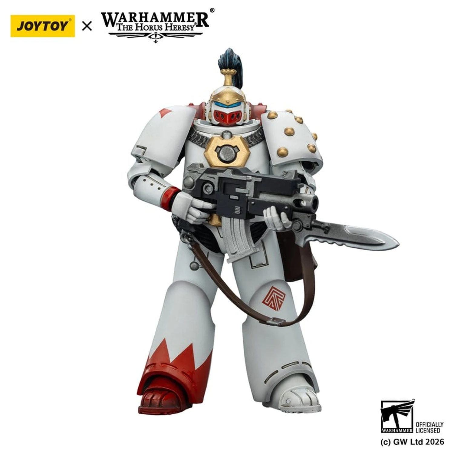 Warhammer The Horus Heresy akcijska figura White Scars MKVI taktični legionar 12 cm fotografija izdelka