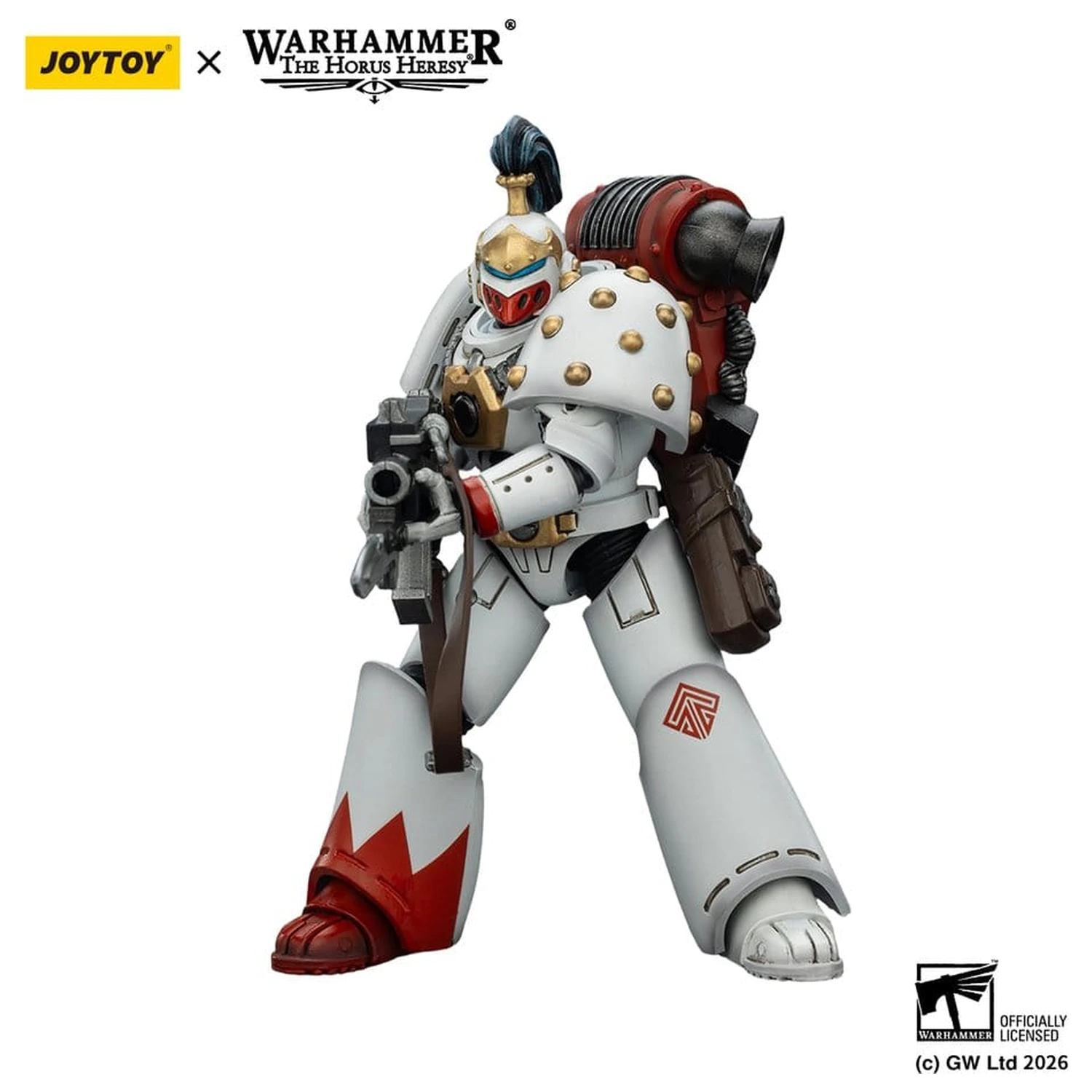 Warhammer The Horus Heresy akcijska figura White Scars MKVI taktični legionar 12 cm fotografija izdelka