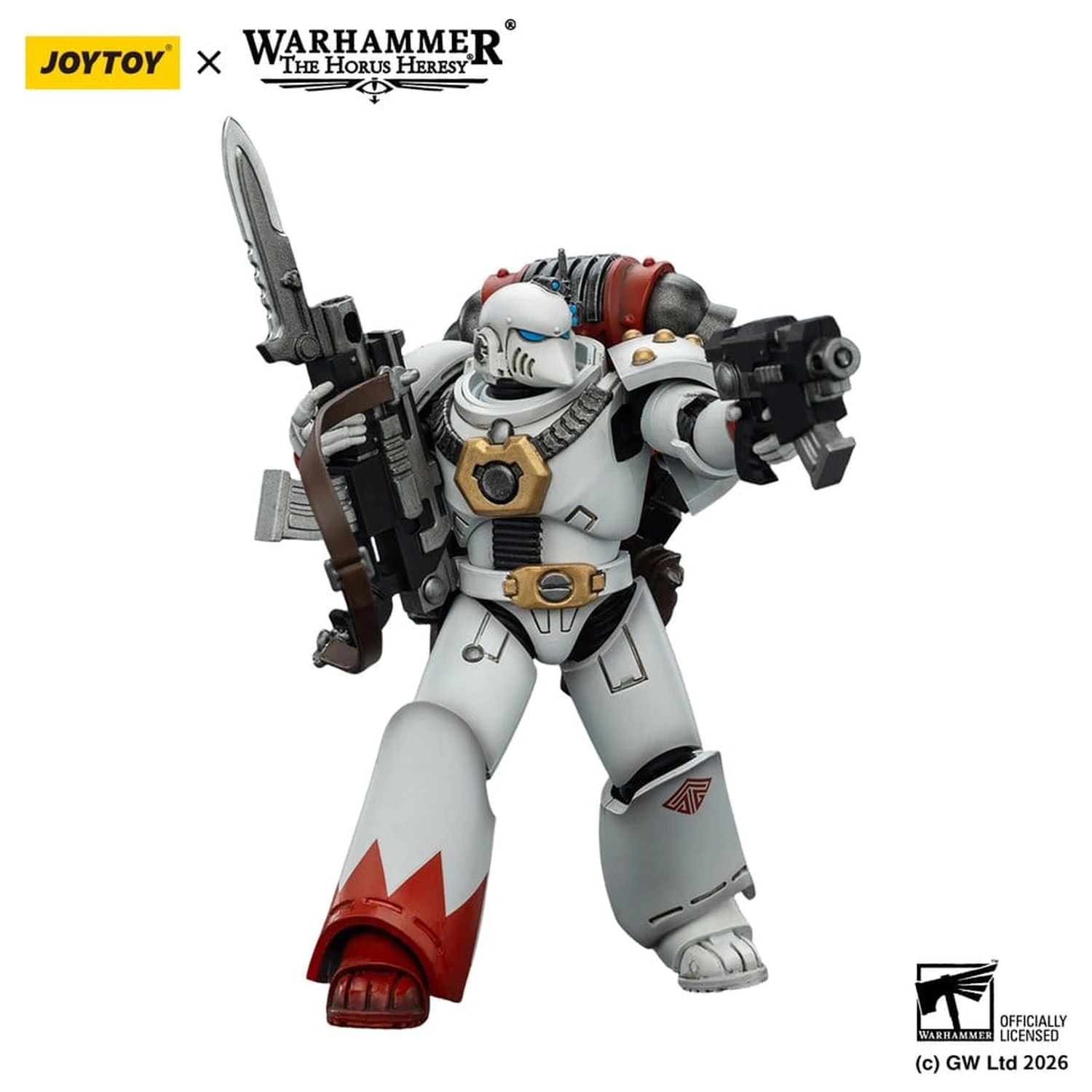Warhammer The Horus Heresy akcijska figura White Scars MKVI taktični legionar 12 cm fotografija izdelka