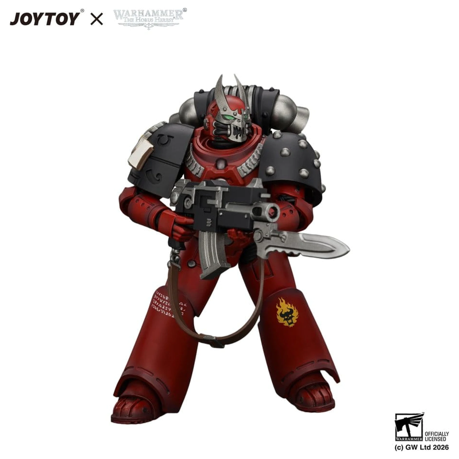 Warhammer The Horus Heresy Word Bearers figura MkVI Tactical Sergeant 12 cm fotografija izdelka