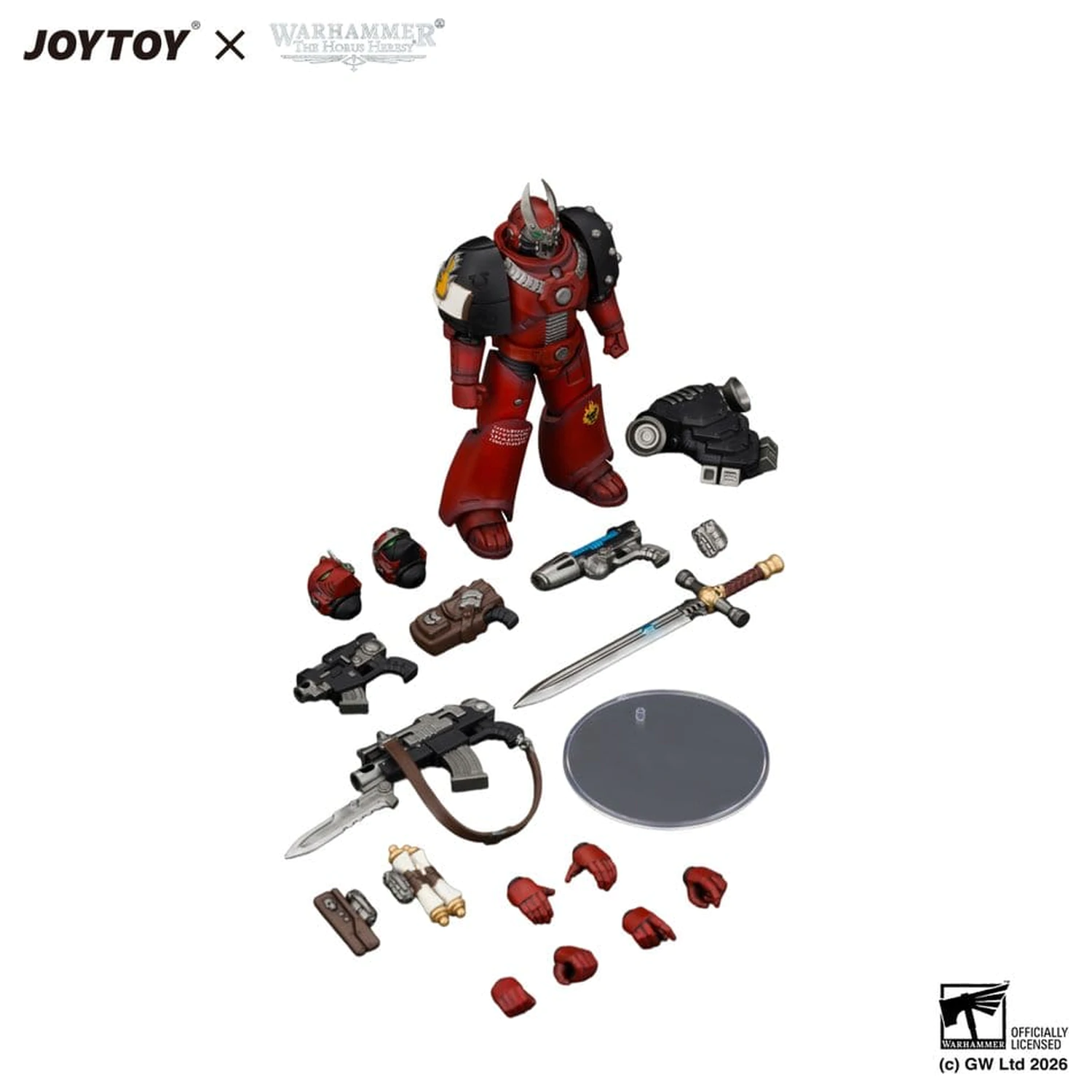 Warhammer The Horus Heresy Word Bearers figura MkVI Tactical Sergeant 12 cm fotografija izdelka
