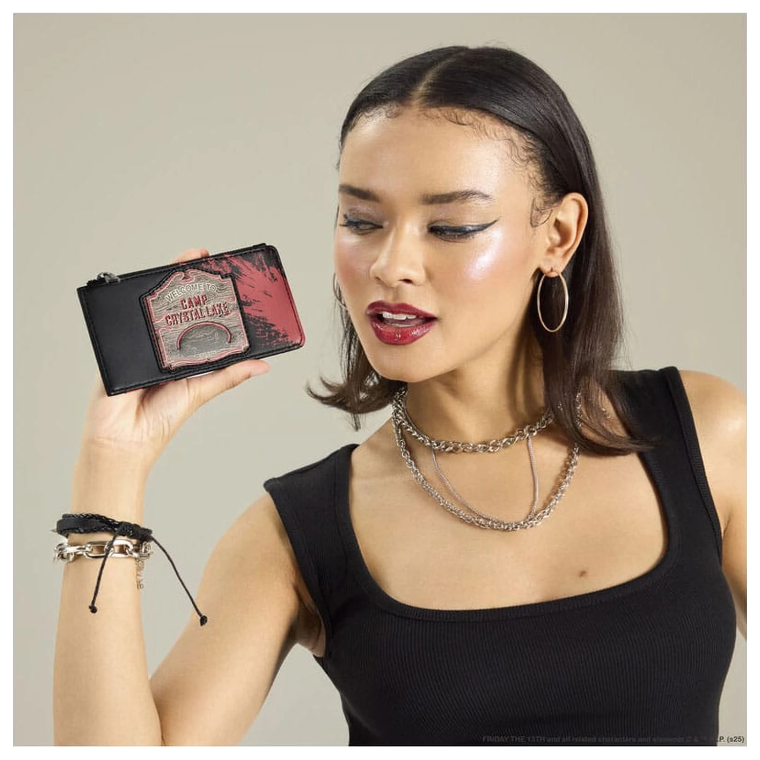 Warner Bros by Loungefly držalo za kartice Friday the 13th fotografija izdelka