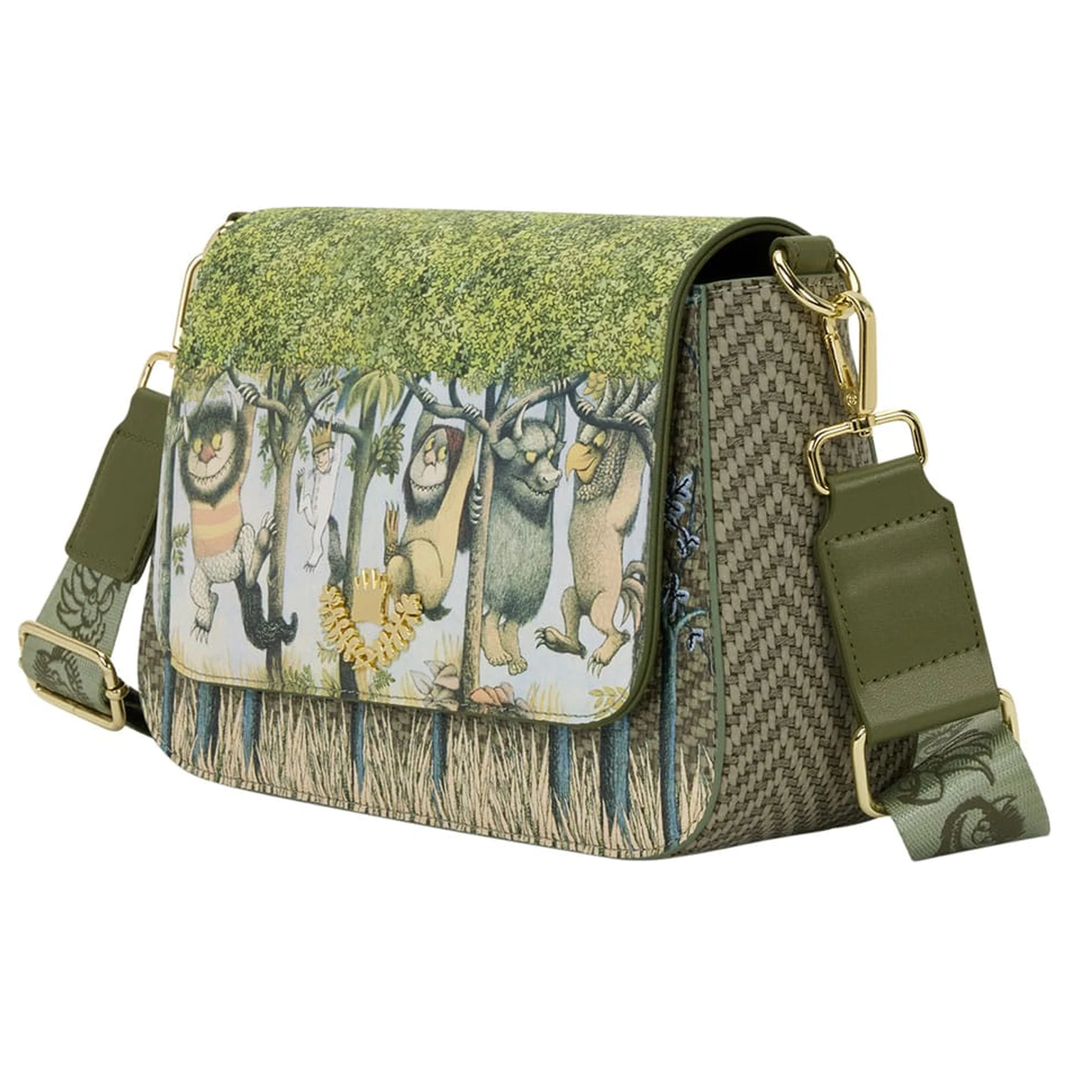 Warner Bros by Loungefly torba čez telo Where the Wild Things Are fotografija izdelka