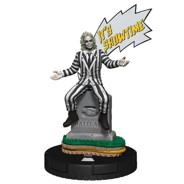 Warners Bros HeroClix Iconix: Beetlejuice It's Showtime - zbirateljska figura fotografija izdelka