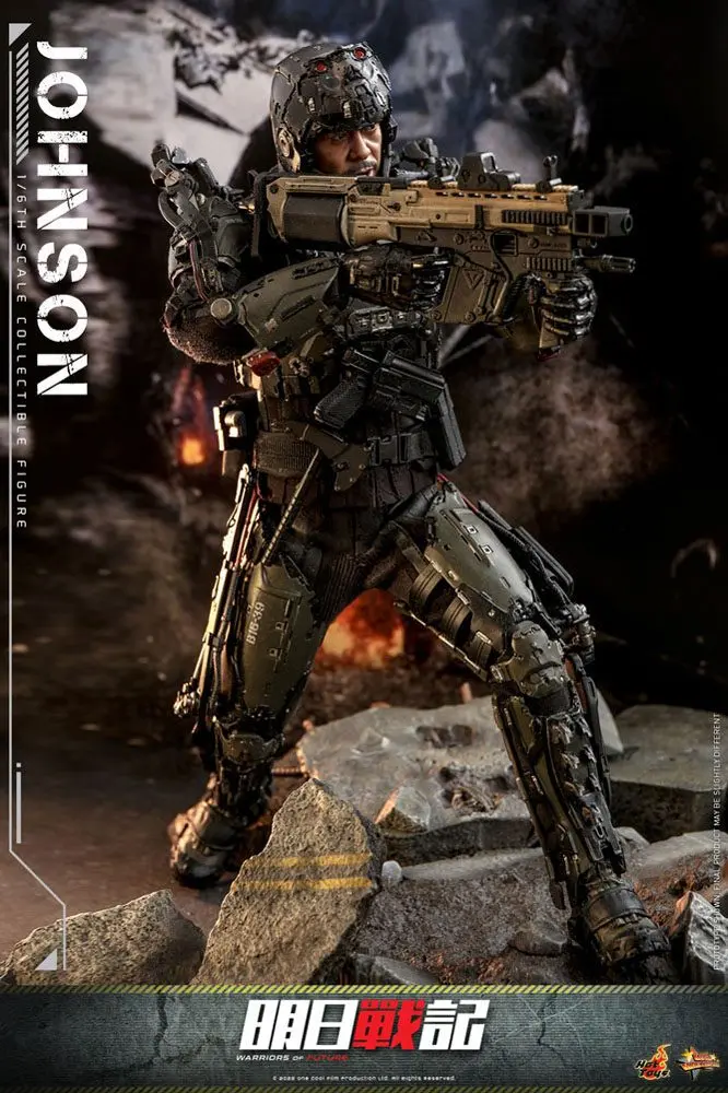 Warriors of Future Movie Masterpiece Akcijska figura 1/6 Johnson 30 cm fotografija izdelka