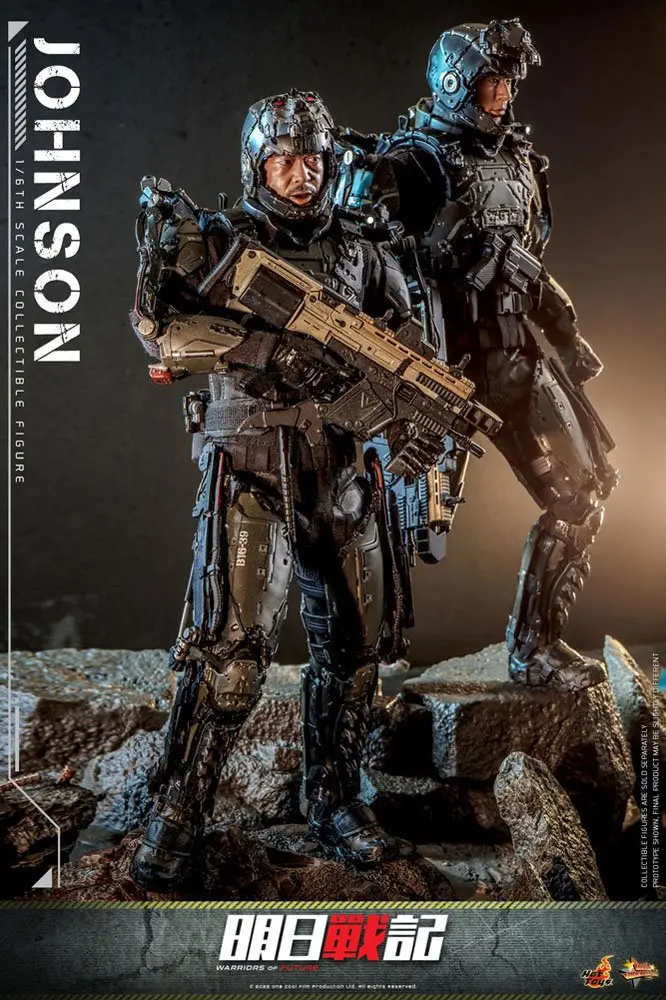 Warriors of Future Movie Masterpiece Akcijska figura 1/6 Johnson 30 cm fotografija izdelka