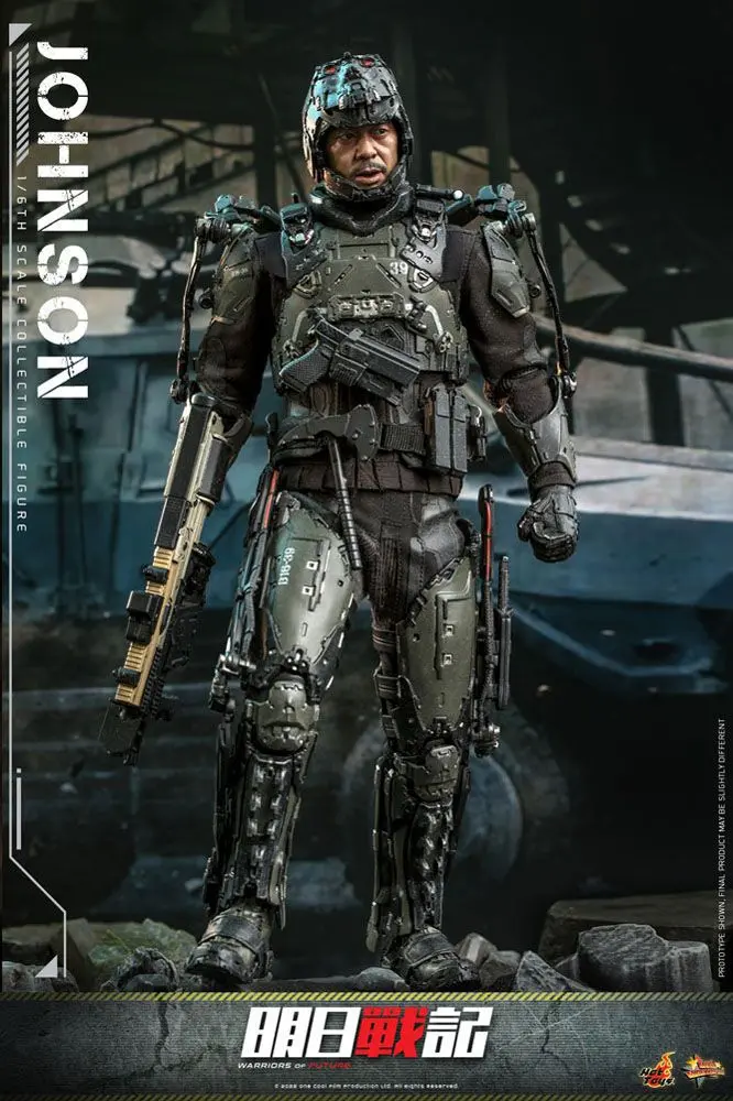 Warriors of Future Movie Masterpiece Akcijska figura 1/6 Johnson 30 cm fotografija izdelka