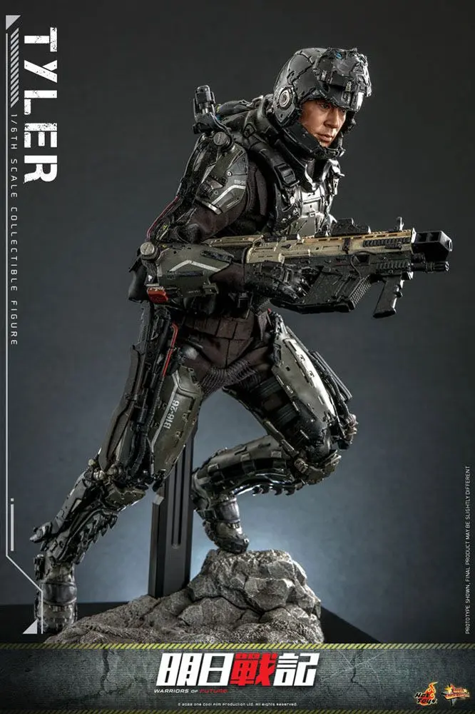 Warriors of Future Movie Masterpiece akcijska figura 1/6 Tyler 31 cm fotografija izdelka