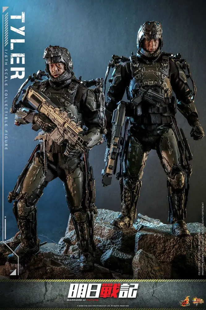 Warriors of Future Movie Masterpiece akcijska figura 1/6 Tyler 31 cm fotografija izdelka