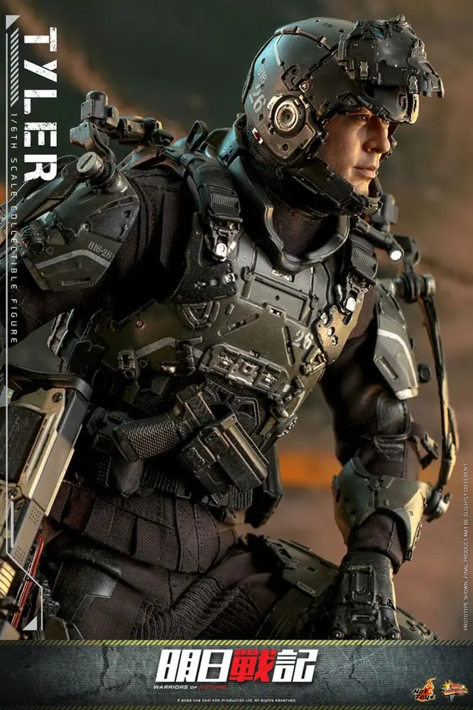 Warriors of Future Movie Masterpiece akcijska figura 1/6 Tyler 31 cm fotografija izdelka