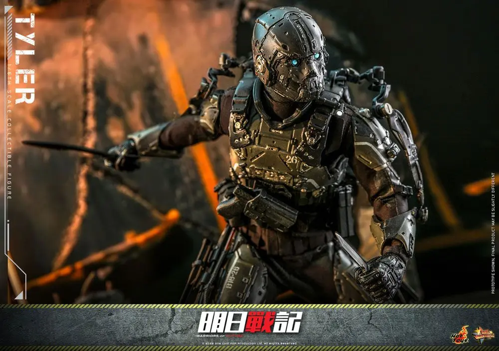 Warriors of Future Movie Masterpiece akcijska figura 1/6 Tyler 31 cm fotografija izdelka