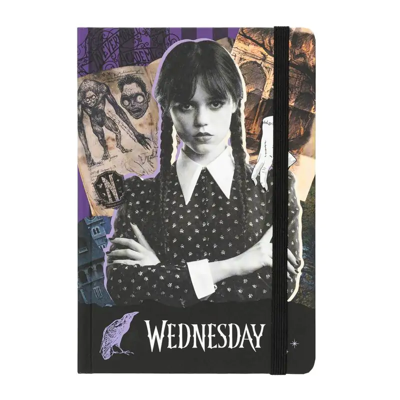 Wednesday Addams A5 premium notesnik fotografija izdelka