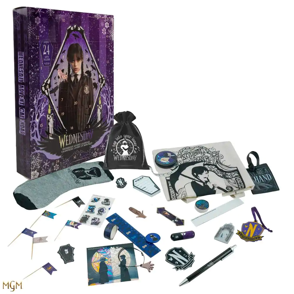 Wednesday adventni koledar 2024 fotografija izdelka