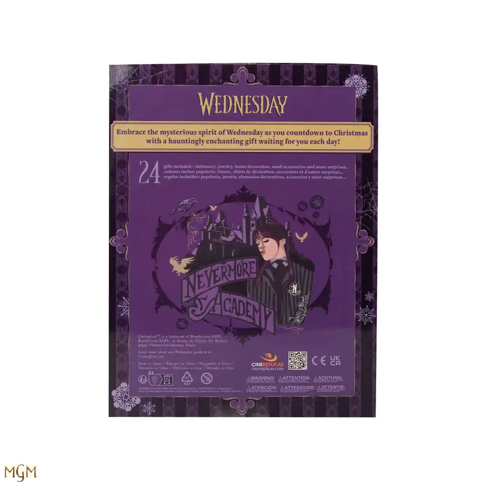 Wednesday adventni koledar 2024 fotografija izdelka