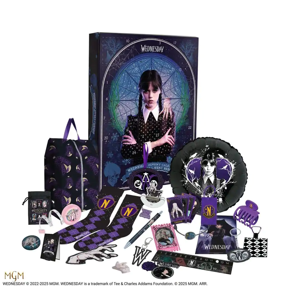 Wednesday adventni koledar 2025 fotografija izdelka