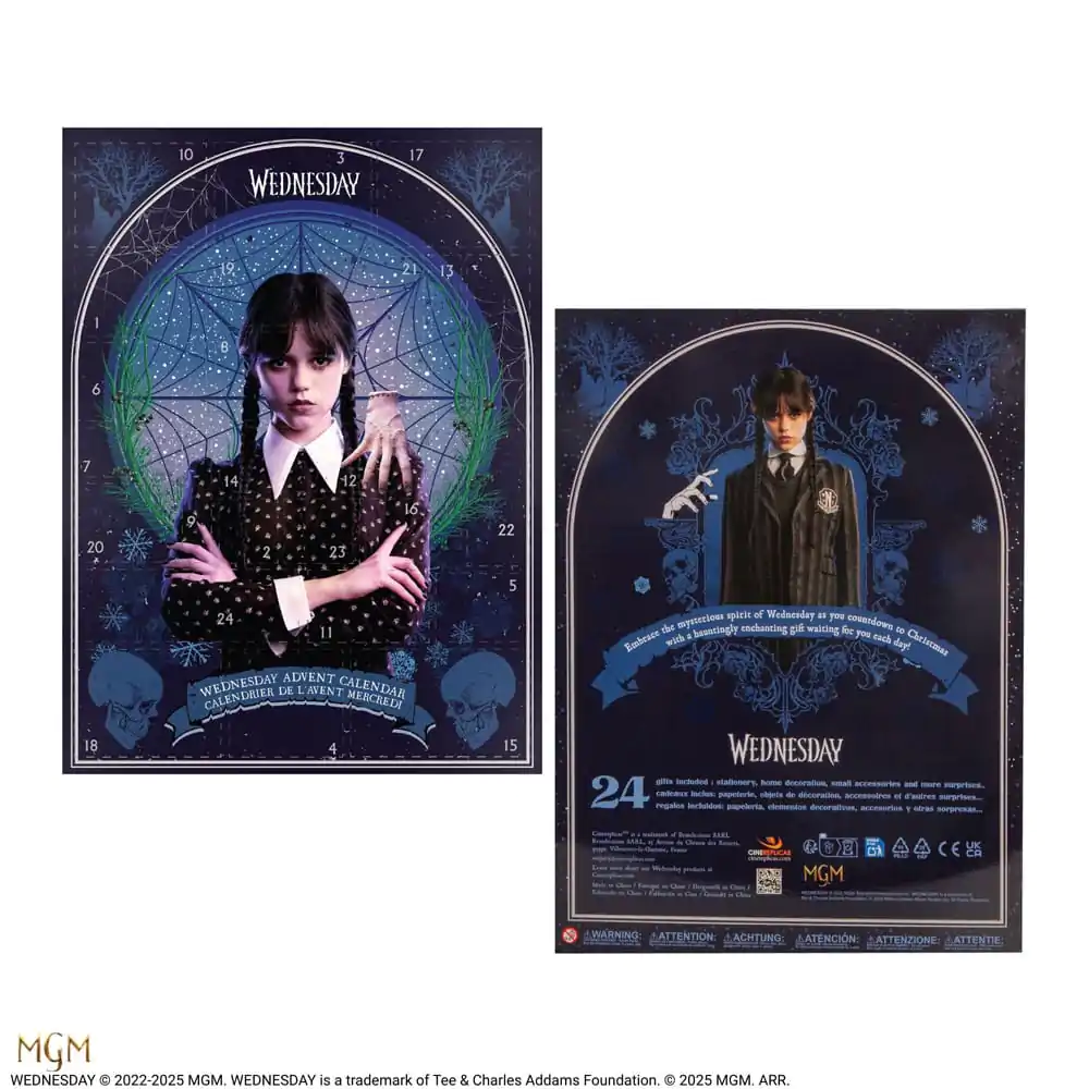 Wednesday adventni koledar 2025 fotografija izdelka