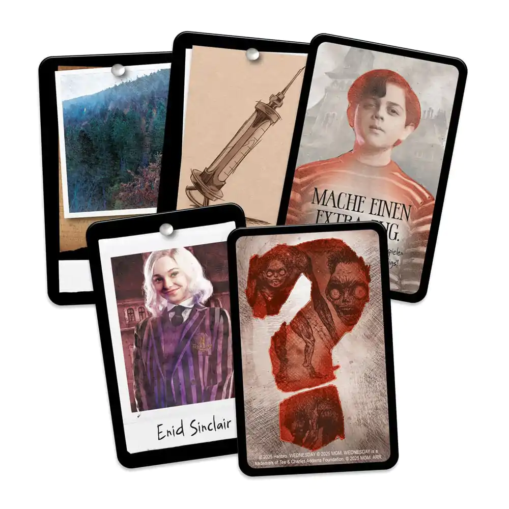 Wednesday družabna igra Clue *German Version* fotografija izdelka