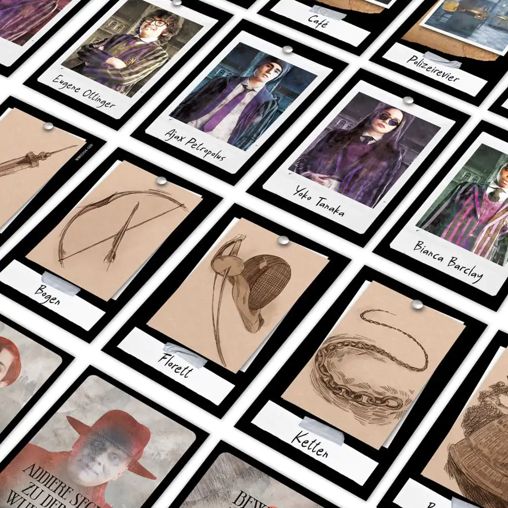 Wednesday družabna igra Clue *German Version* fotografija izdelka