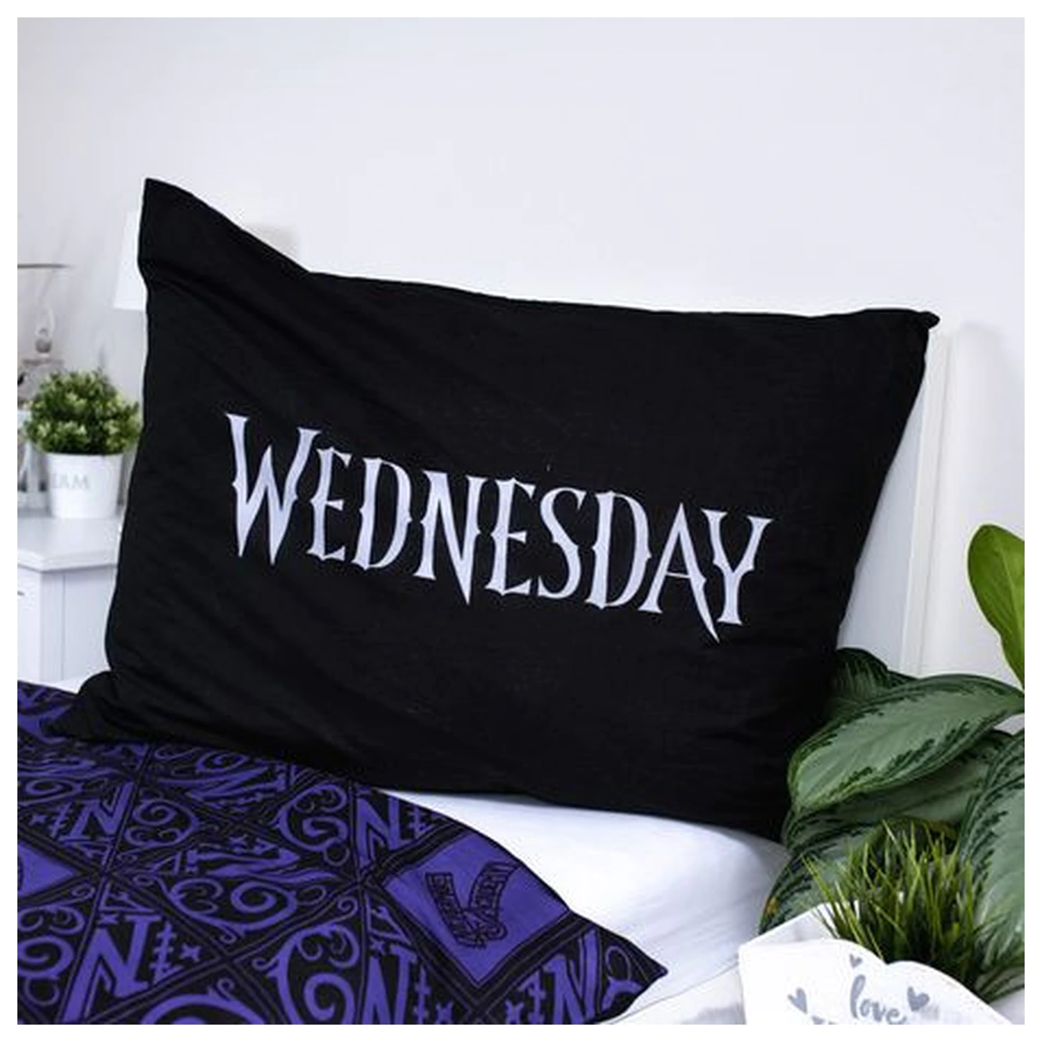 Wednesday Barvna prevleka za odejo fotografija izdelka