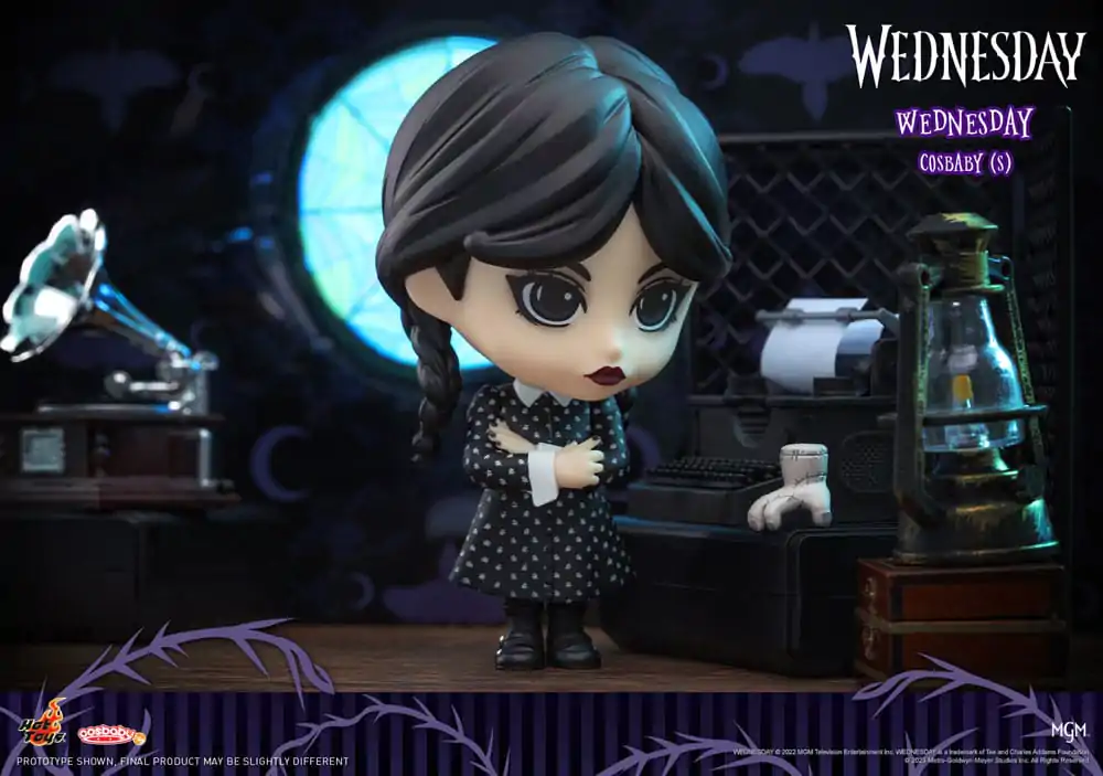 Wednesday Cosbaby (S) Mini Figurica Wednesday Addams 11 cm fotografija izdelka