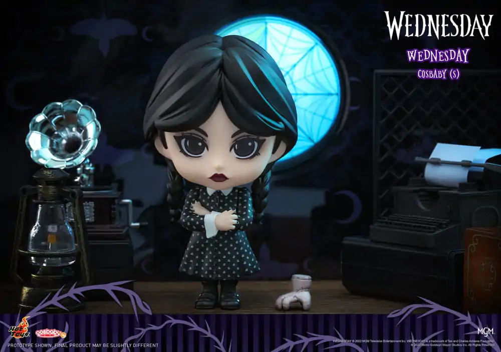 Wednesday Cosbaby (S) Mini Figurica Wednesday Addams 11 cm fotografija izdelka