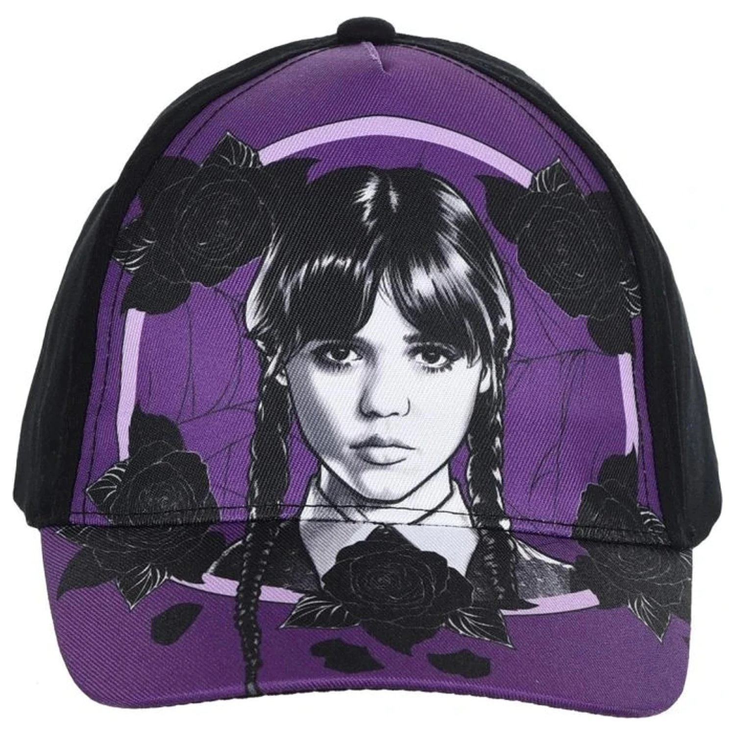 Wednesday Dark Vibes Black otroška baseball kapa 52 cm fotografija izdelka