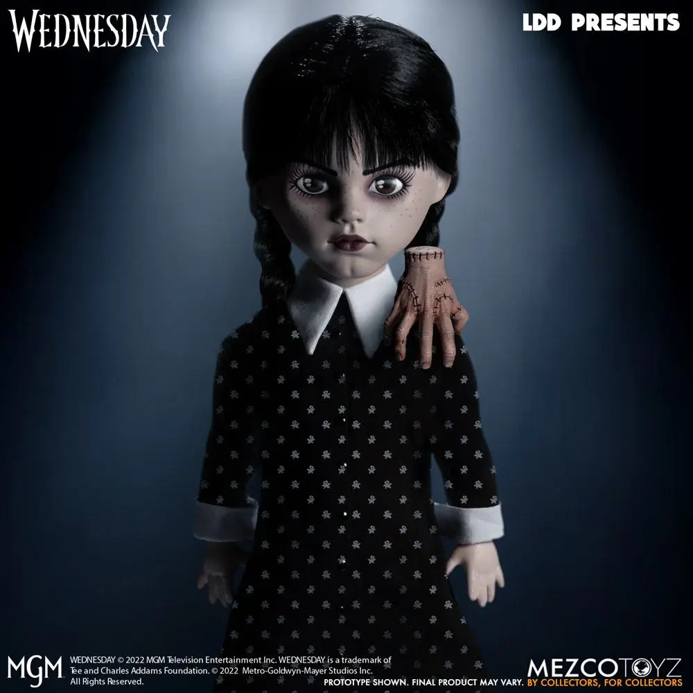 Wednesday Living Dead Dolls Punčka Wednesday Addams 25 cm fotografija izdelka