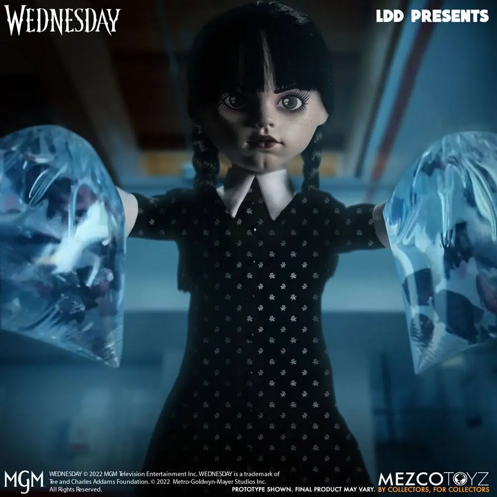 Wednesday Living Dead Dolls Punčka Wednesday Addams 25 cm fotografija izdelka