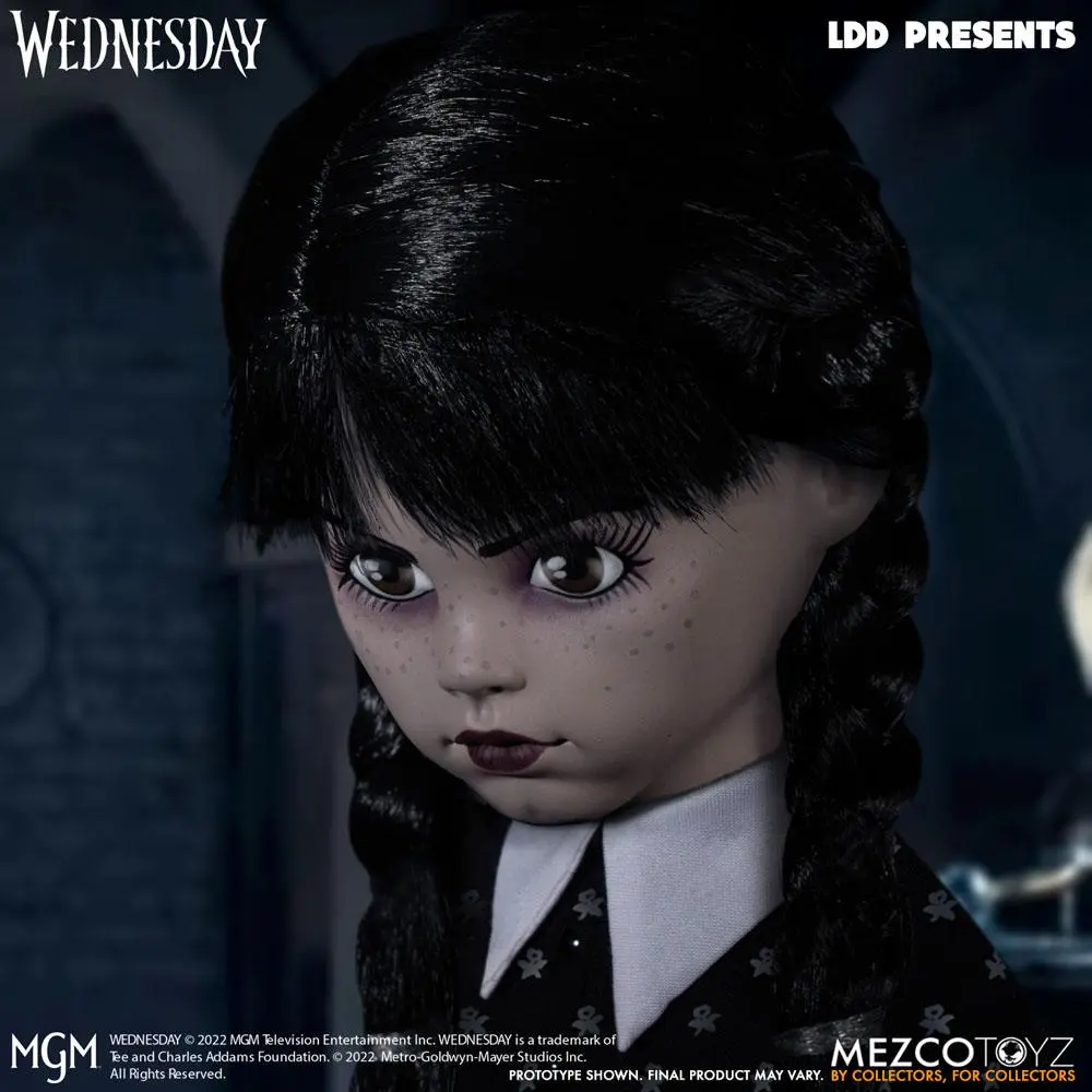 Wednesday Living Dead Dolls Punčka Wednesday Addams 25 cm fotografija izdelka