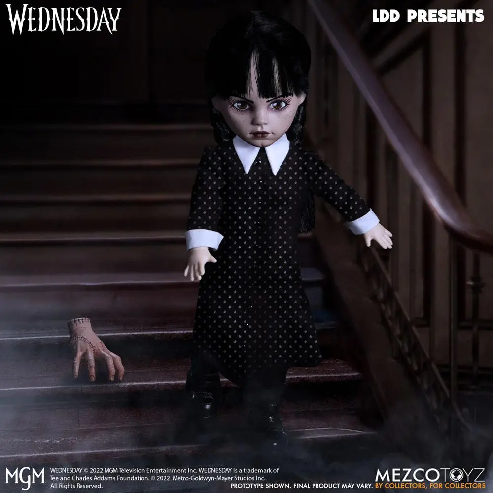 Wednesday Living Dead Dolls Punčka Wednesday Addams 25 cm fotografija izdelka