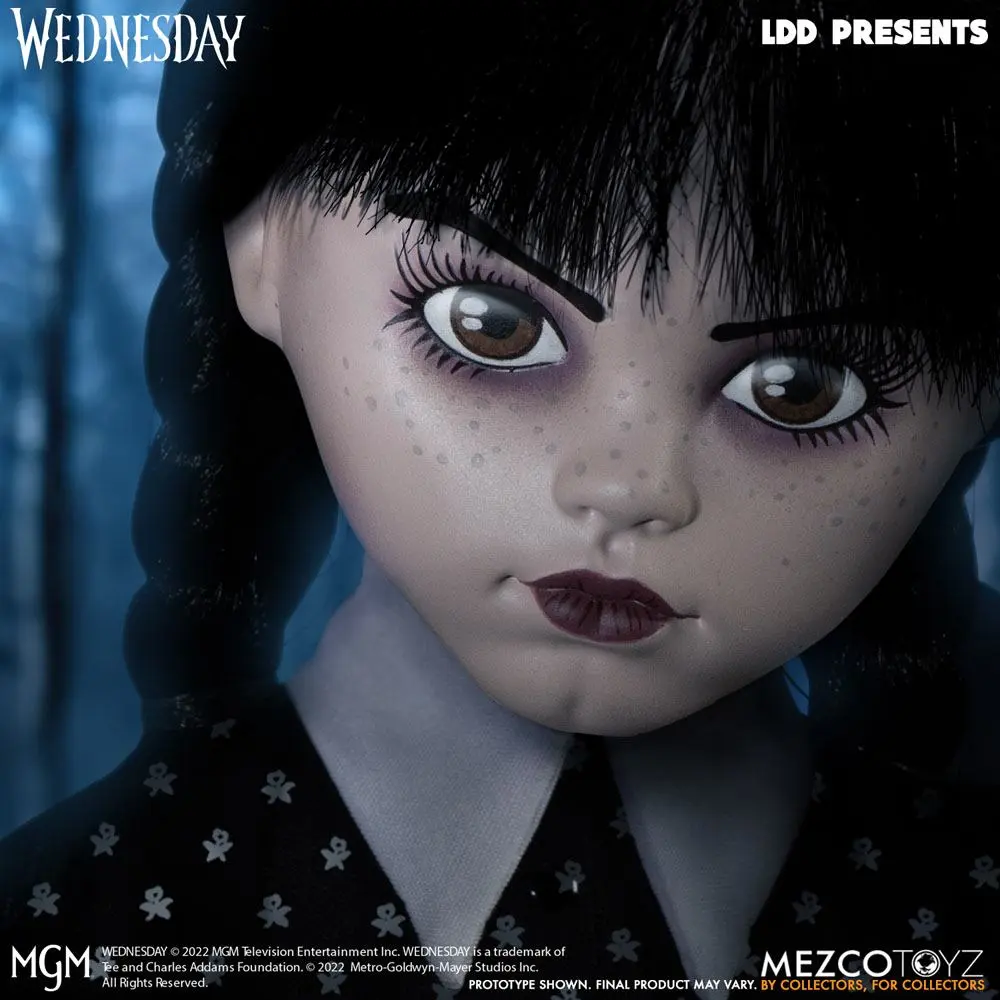 Wednesday Living Dead Dolls Punčka Wednesday Addams 25 cm fotografija izdelka