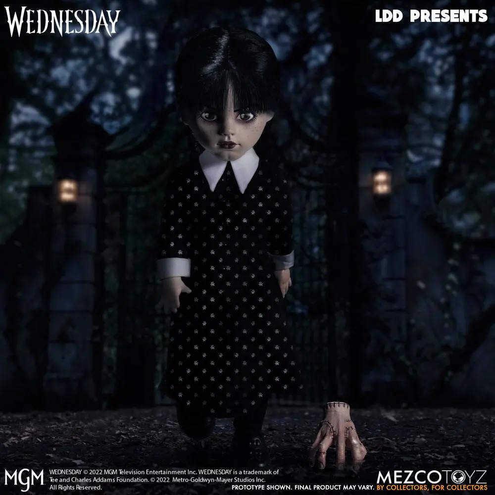 Wednesday Living Dead Dolls Punčka Wednesday Addams 25 cm fotografija izdelka