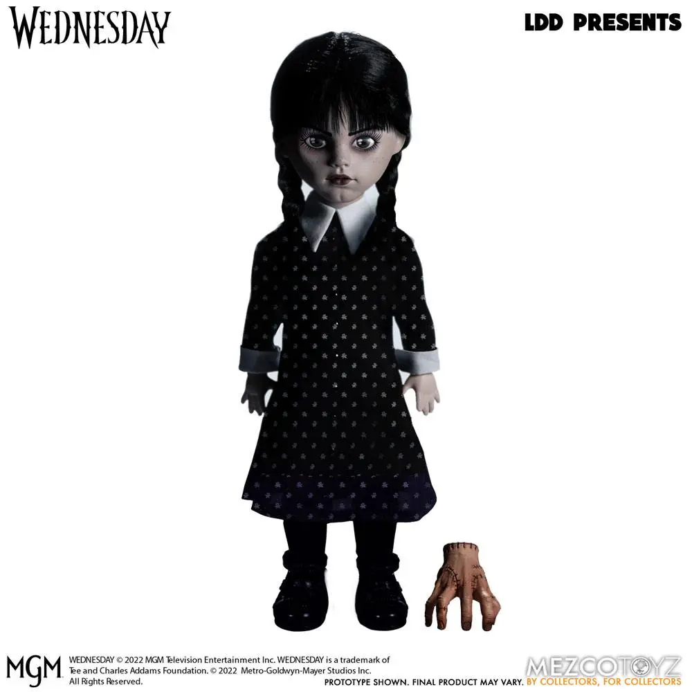 Wednesday Living Dead Dolls Punčka Wednesday Addams 25 cm fotografija izdelka