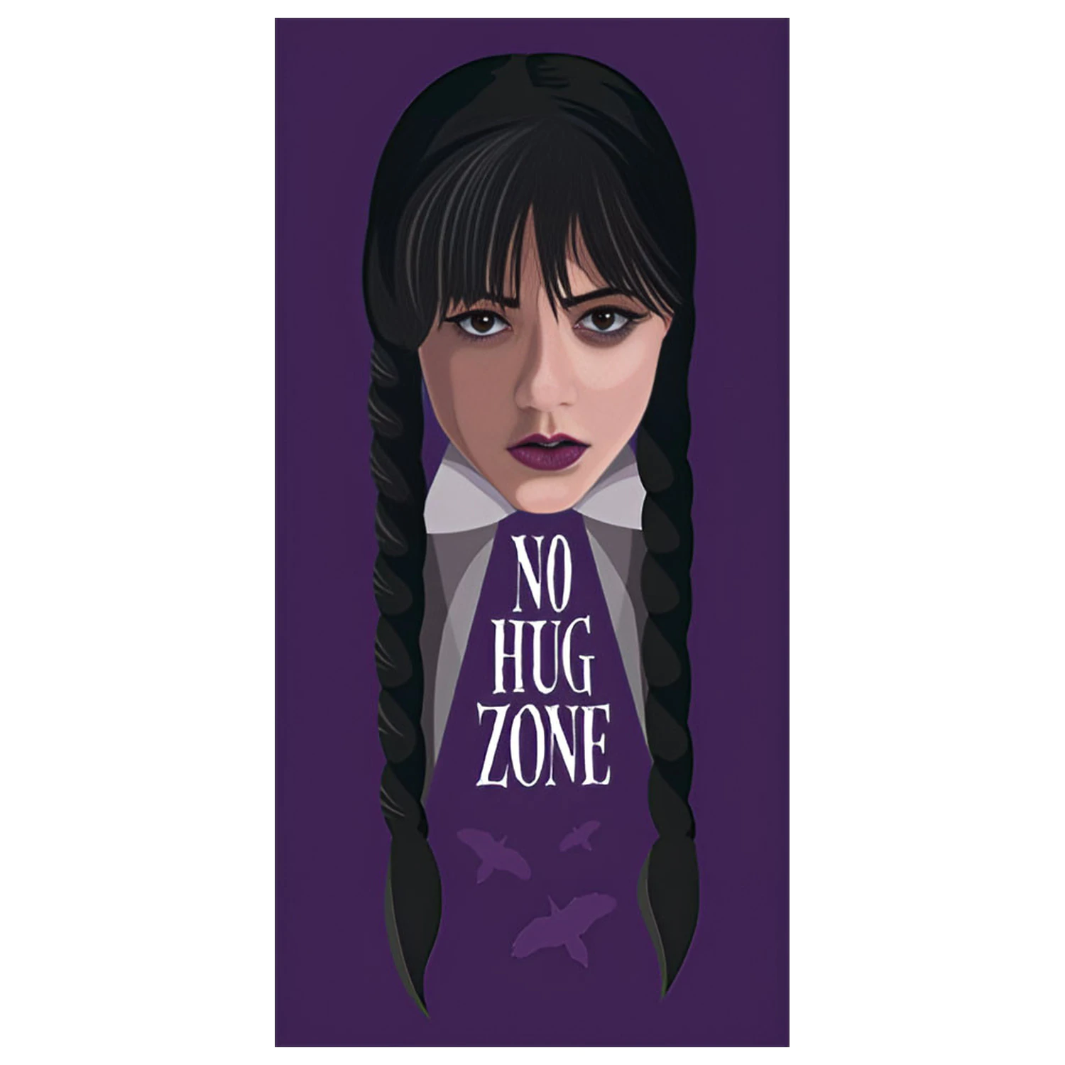 Wednesday brisača "No Hug" fotografija izdelka